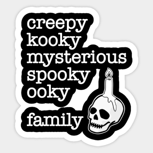 Family Traits Sticker